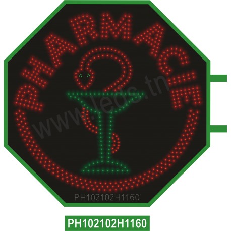 KDC Hex 102 Pharmacie sigle vide 3Contour